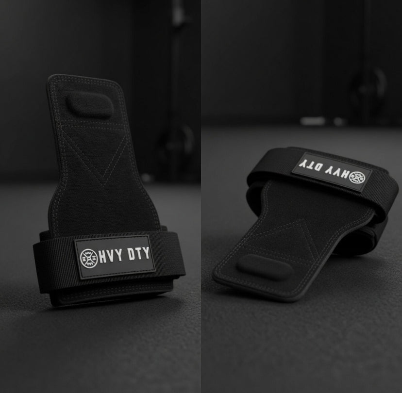 Genuine Leather Lifting Grips