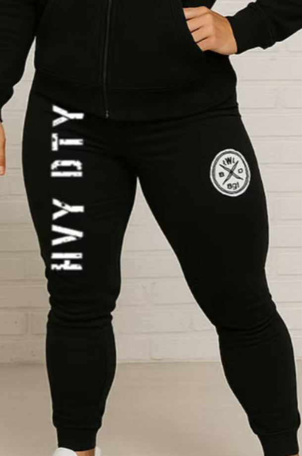 HVY DTY Bodybuilder Warm-Up Joggers